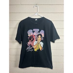 SZA Black Band Tee size L